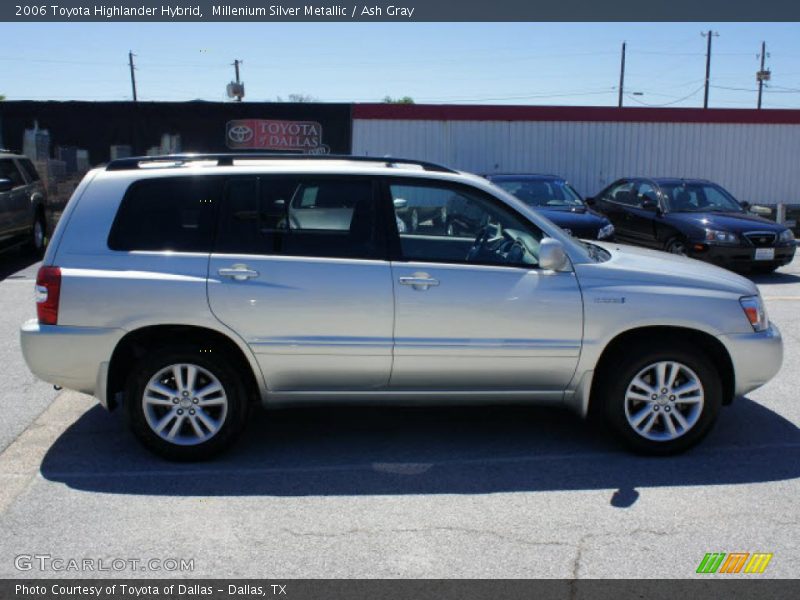 Millenium Silver Metallic / Ash Gray 2006 Toyota Highlander Hybrid