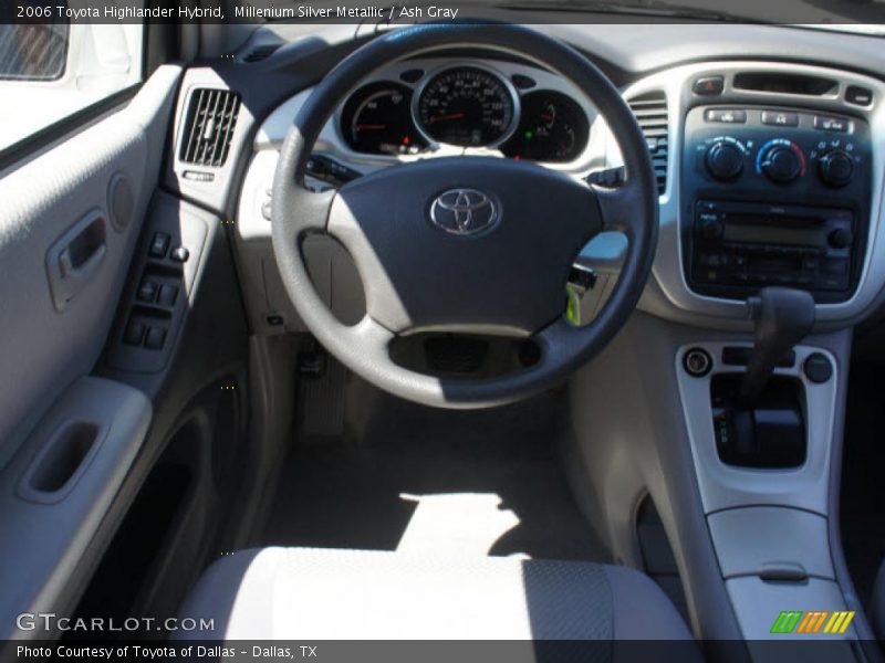 Millenium Silver Metallic / Ash Gray 2006 Toyota Highlander Hybrid