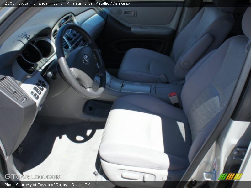 Millenium Silver Metallic / Ash Gray 2006 Toyota Highlander Hybrid