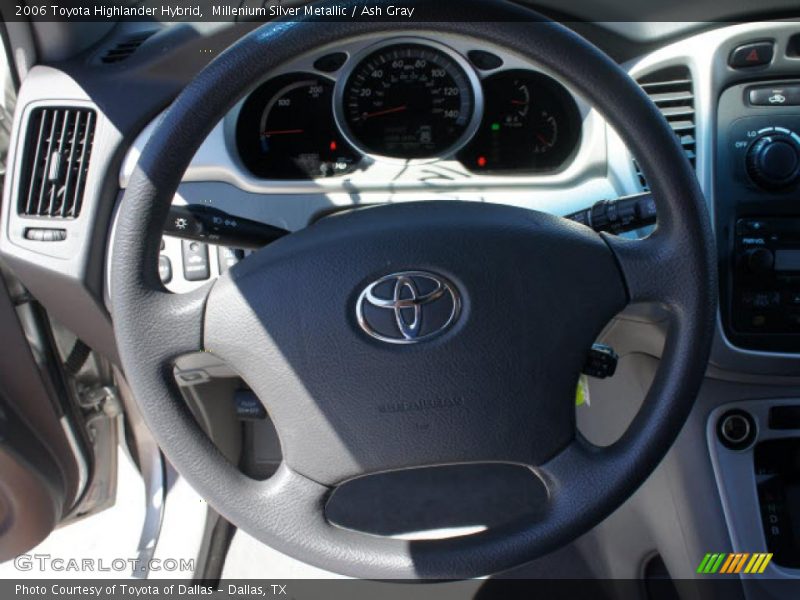 Millenium Silver Metallic / Ash Gray 2006 Toyota Highlander Hybrid