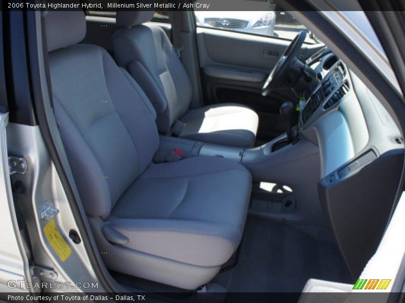 Millenium Silver Metallic / Ash Gray 2006 Toyota Highlander Hybrid