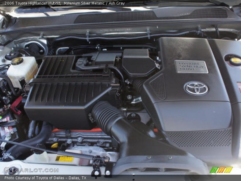 Millenium Silver Metallic / Ash Gray 2006 Toyota Highlander Hybrid