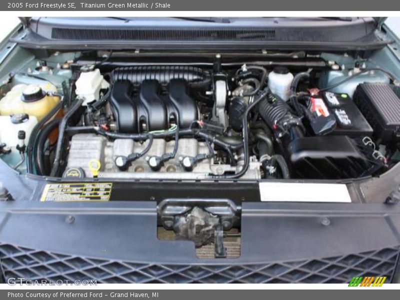 Titanium Green Metallic / Shale 2005 Ford Freestyle SE