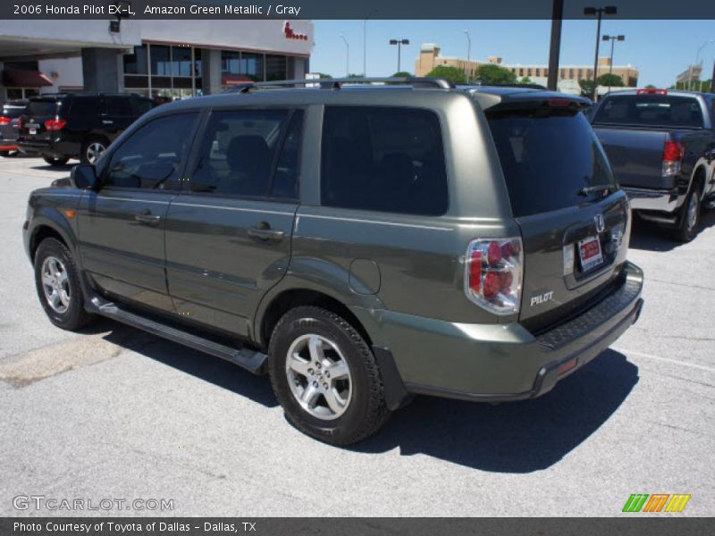 Amazon Green Metallic / Gray 2006 Honda Pilot EX-L