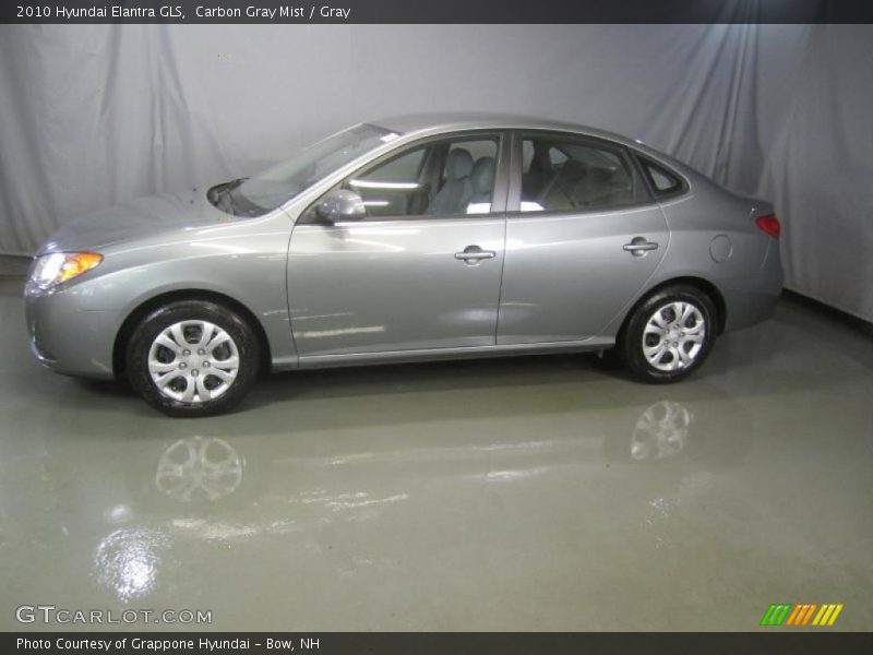 Carbon Gray Mist / Gray 2010 Hyundai Elantra GLS