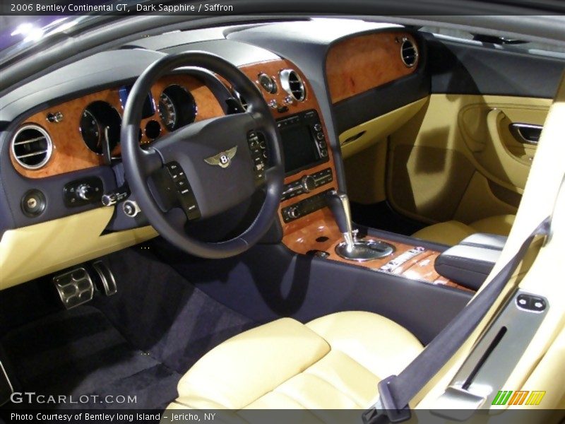 Dark Sapphire / Saffron 2006 Bentley Continental GT