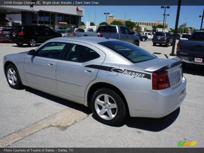 Bright Silver Metallic / Dark Slate Gray 2008 Dodge Charger SE
