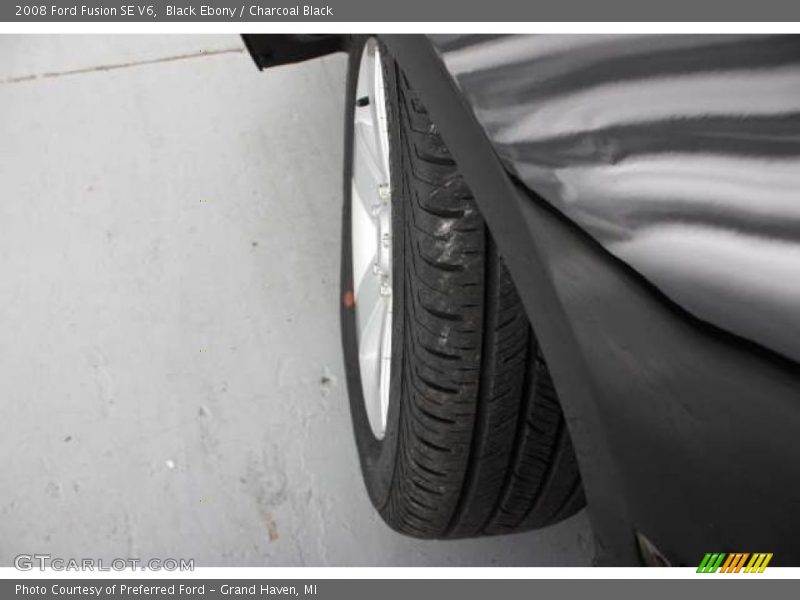 Black Ebony / Charcoal Black 2008 Ford Fusion SE V6