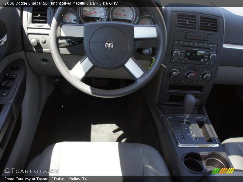 Bright Silver Metallic / Dark Slate Gray 2008 Dodge Charger SE