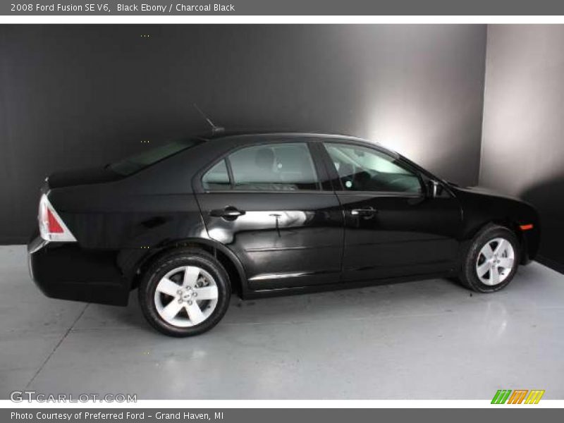 Black Ebony / Charcoal Black 2008 Ford Fusion SE V6