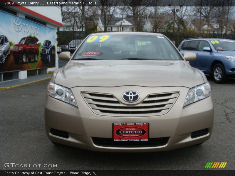 Desert Sand Metallic / Bisque 2009 Toyota Camry LE
