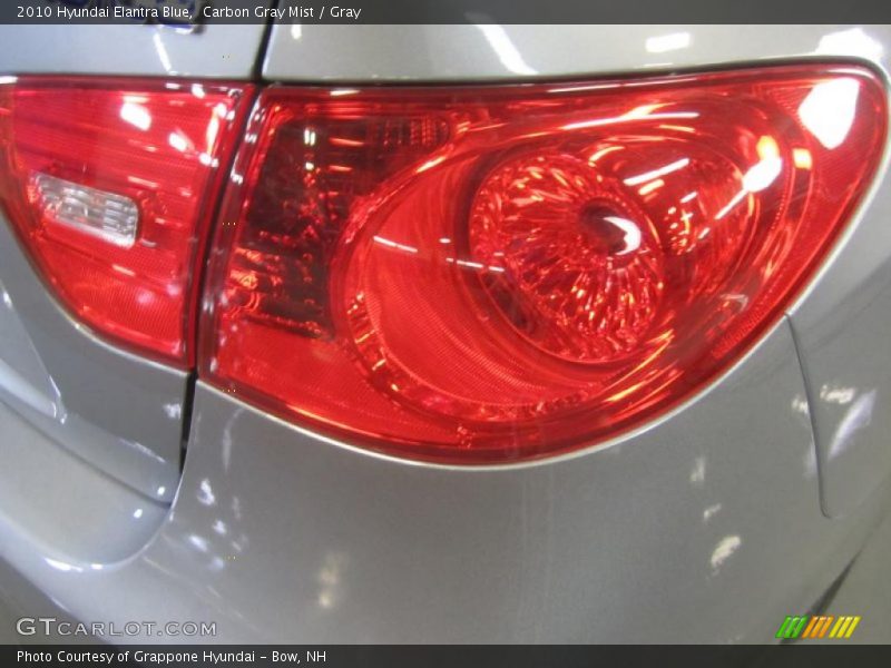 Carbon Gray Mist / Gray 2010 Hyundai Elantra Blue