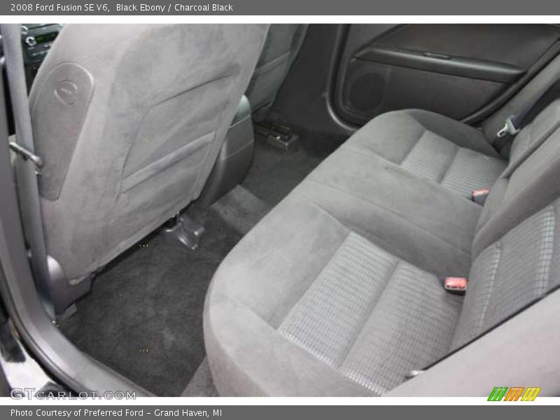 Black Ebony / Charcoal Black 2008 Ford Fusion SE V6