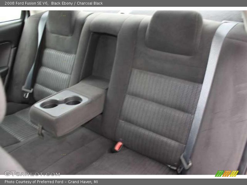 Black Ebony / Charcoal Black 2008 Ford Fusion SE V6