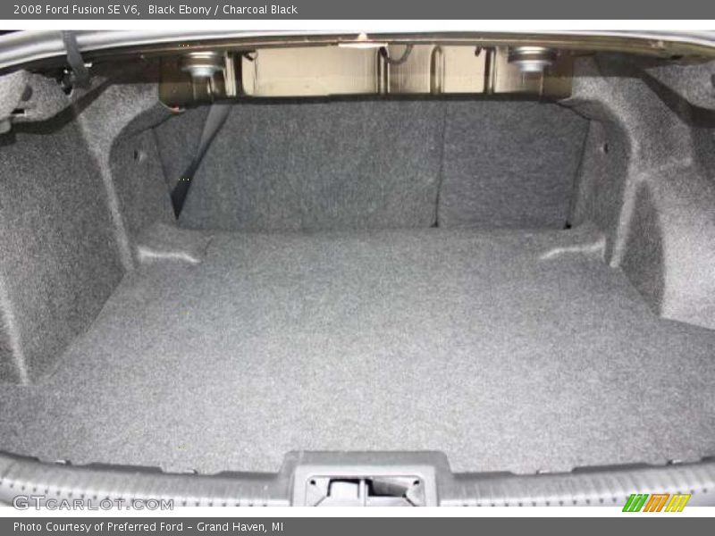 Black Ebony / Charcoal Black 2008 Ford Fusion SE V6