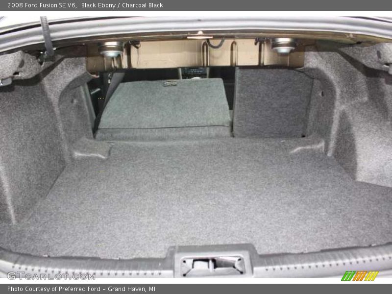 Black Ebony / Charcoal Black 2008 Ford Fusion SE V6