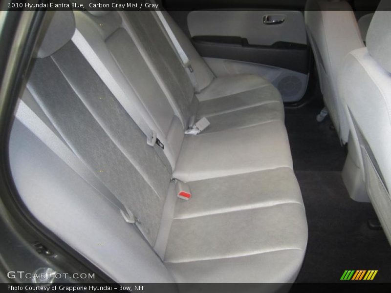 Carbon Gray Mist / Gray 2010 Hyundai Elantra Blue