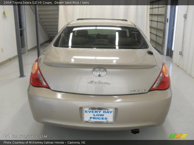 Desert Sand Mica / Ivory 2004 Toyota Solara SLE V6 Coupe