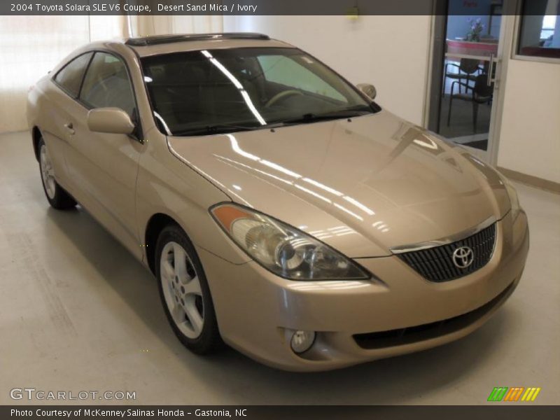 Desert Sand Mica / Ivory 2004 Toyota Solara SLE V6 Coupe