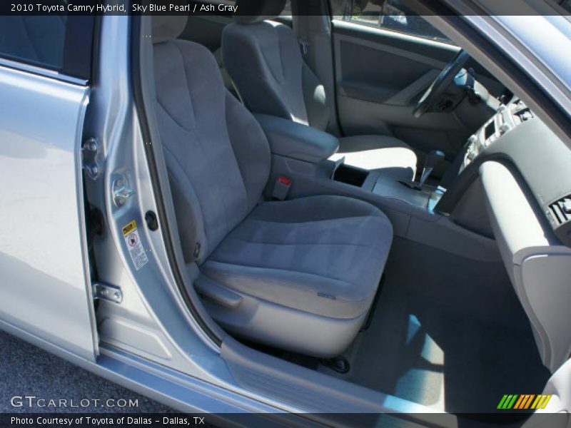 Sky Blue Pearl / Ash Gray 2010 Toyota Camry Hybrid