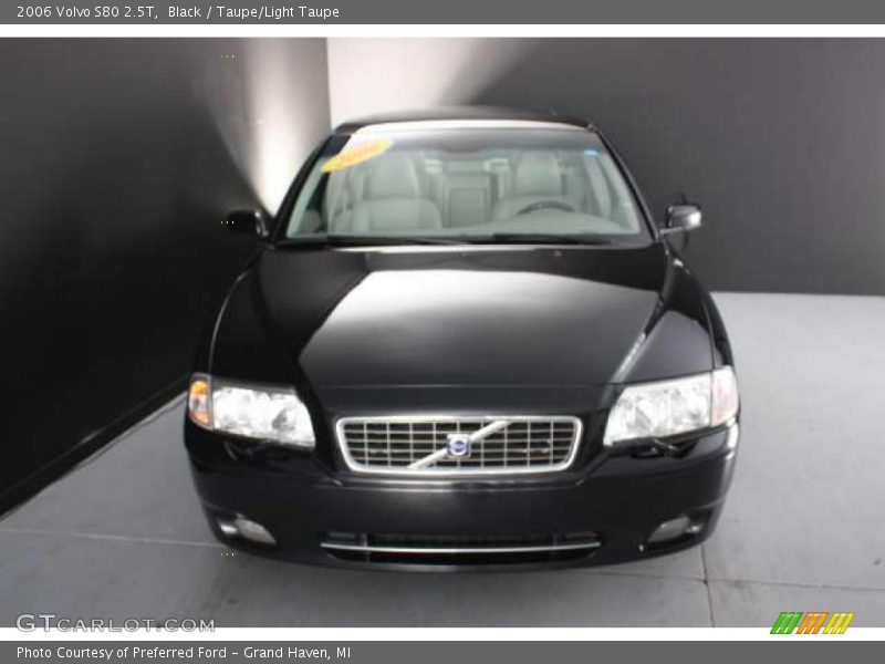 Black / Taupe/Light Taupe 2006 Volvo S80 2.5T