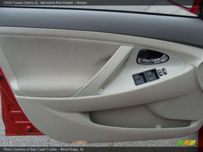 Barcelona Red Metallic / Bisque 2009 Toyota Camry LE