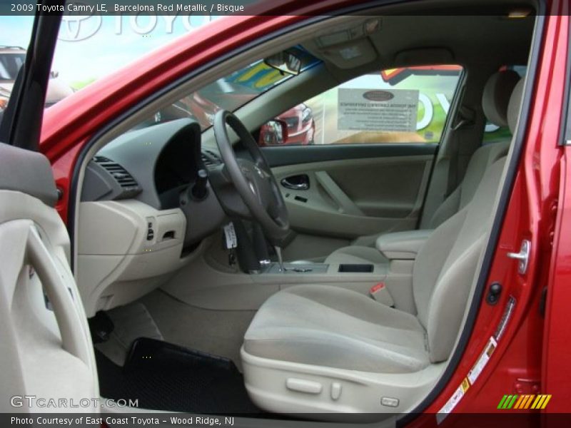 Barcelona Red Metallic / Bisque 2009 Toyota Camry LE