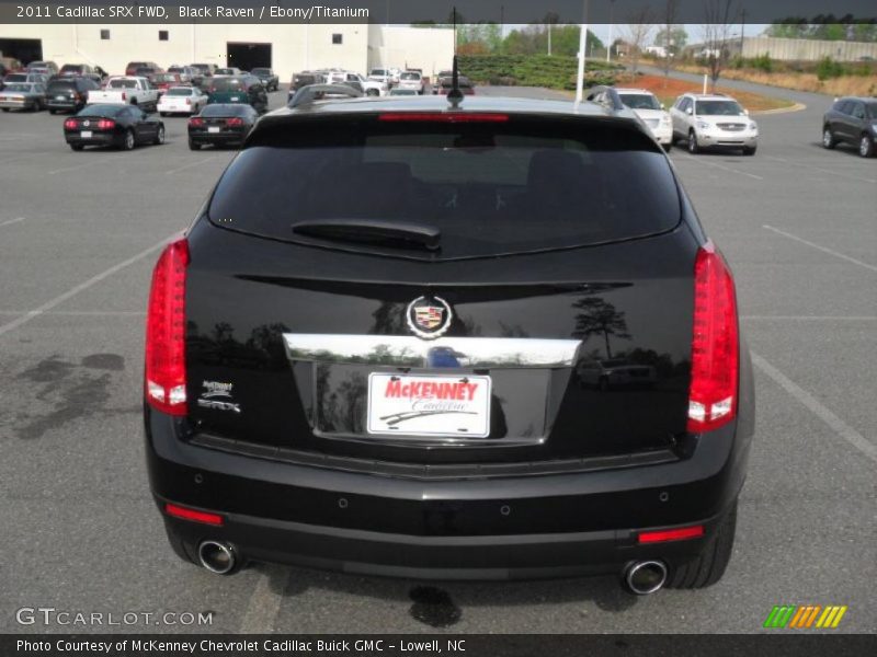 Black Raven / Ebony/Titanium 2011 Cadillac SRX FWD