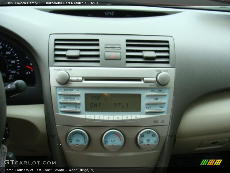 Barcelona Red Metallic / Bisque 2009 Toyota Camry LE