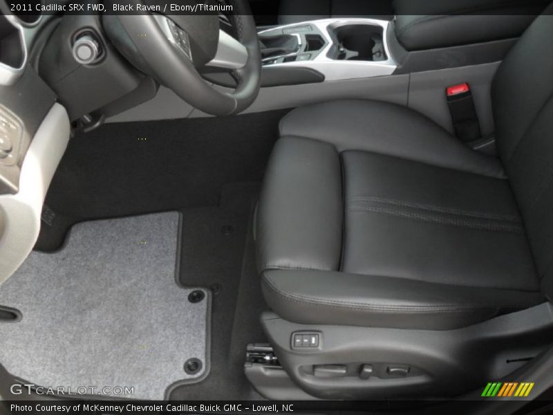 Black Raven / Ebony/Titanium 2011 Cadillac SRX FWD