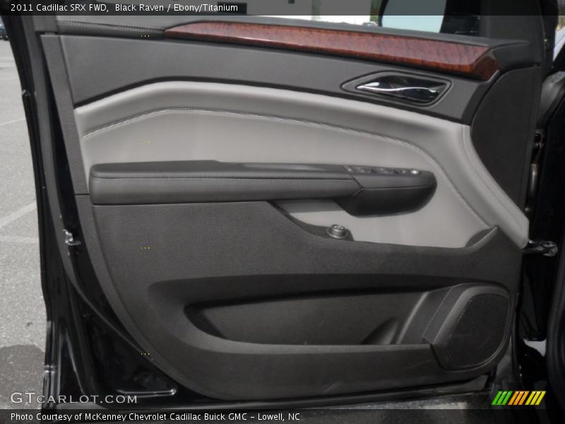 Black Raven / Ebony/Titanium 2011 Cadillac SRX FWD