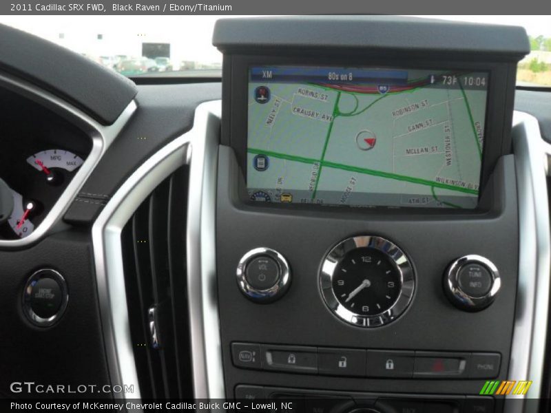 Black Raven / Ebony/Titanium 2011 Cadillac SRX FWD