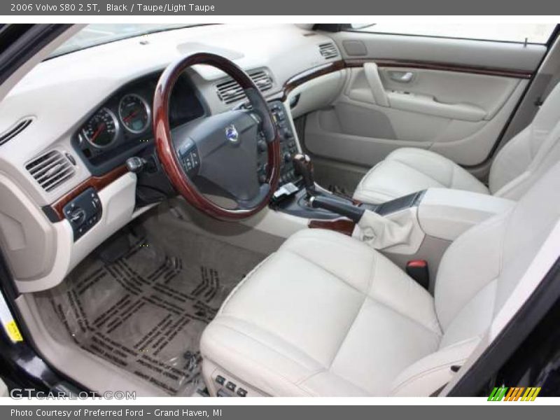  2006 S80 2.5T Taupe/Light Taupe Interior