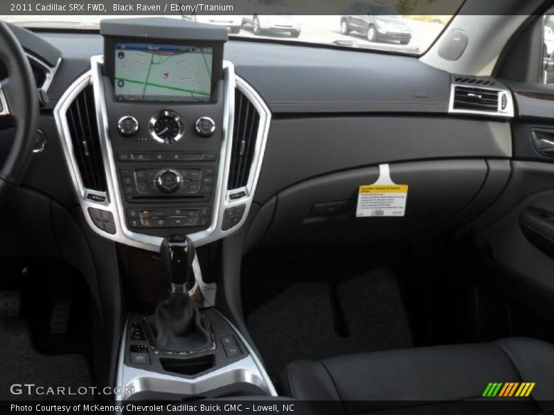 Black Raven / Ebony/Titanium 2011 Cadillac SRX FWD