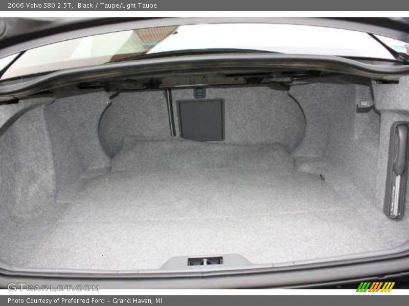 Black / Taupe/Light Taupe 2006 Volvo S80 2.5T