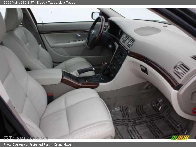Black / Taupe/Light Taupe 2006 Volvo S80 2.5T