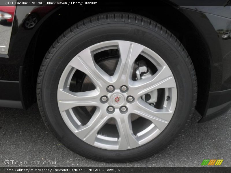 Black Raven / Ebony/Titanium 2011 Cadillac SRX FWD