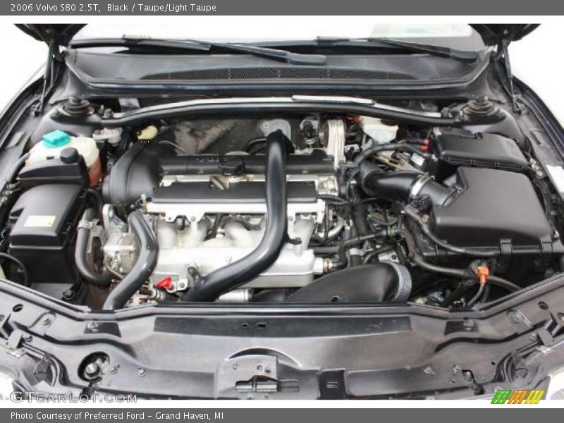  2006 S80 2.5T Engine - 2.5 Liter Turbocharged DOHC 20-Valve 5 Cylinder