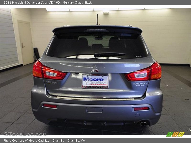 Mercury Gray / Black 2011 Mitsubishi Outlander Sport SE 4WD