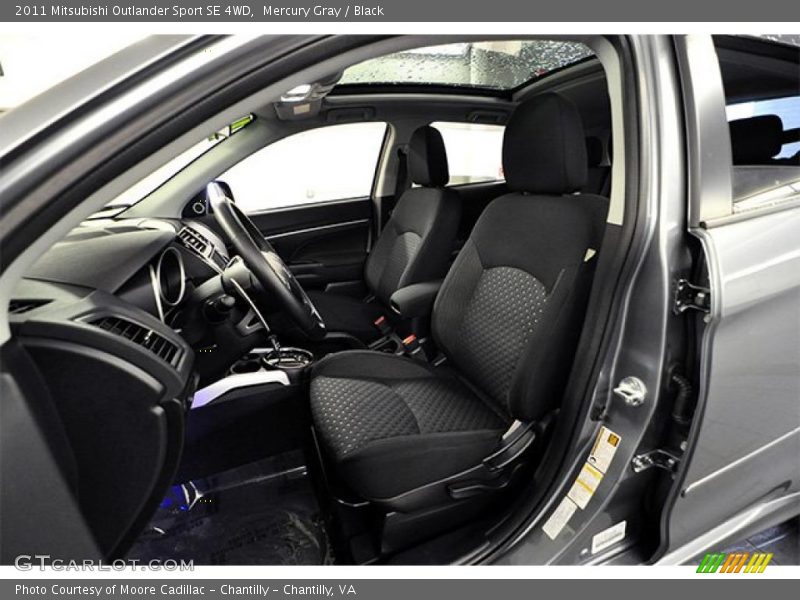 Mercury Gray / Black 2011 Mitsubishi Outlander Sport SE 4WD