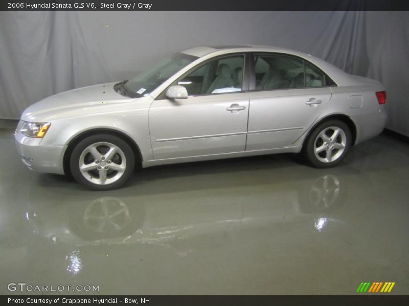 Steel Gray / Gray 2006 Hyundai Sonata GLS V6