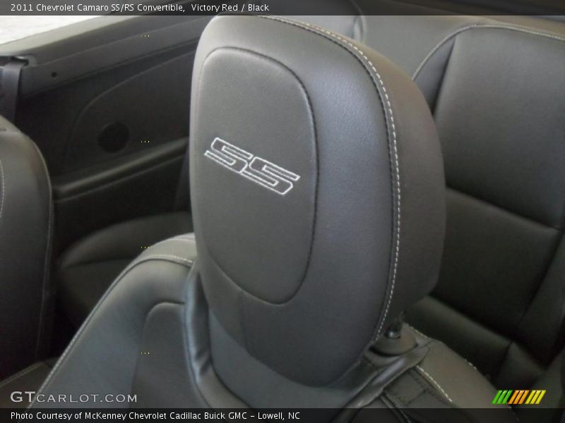 Victory Red / Black 2011 Chevrolet Camaro SS/RS Convertible