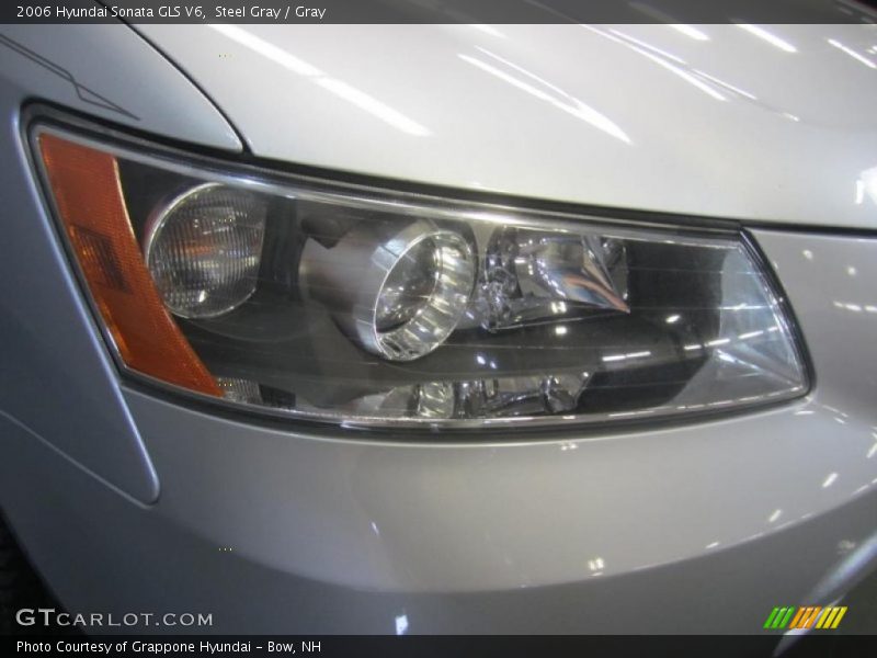 Steel Gray / Gray 2006 Hyundai Sonata GLS V6