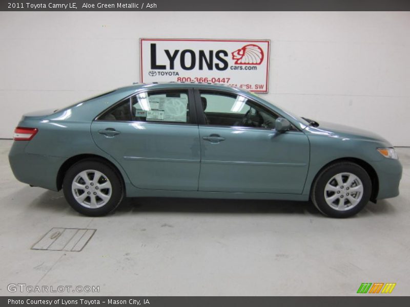 Aloe Green Metallic / Ash 2011 Toyota Camry LE
