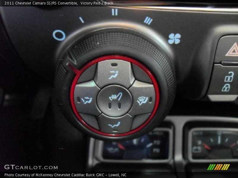 Victory Red / Black 2011 Chevrolet Camaro SS/RS Convertible