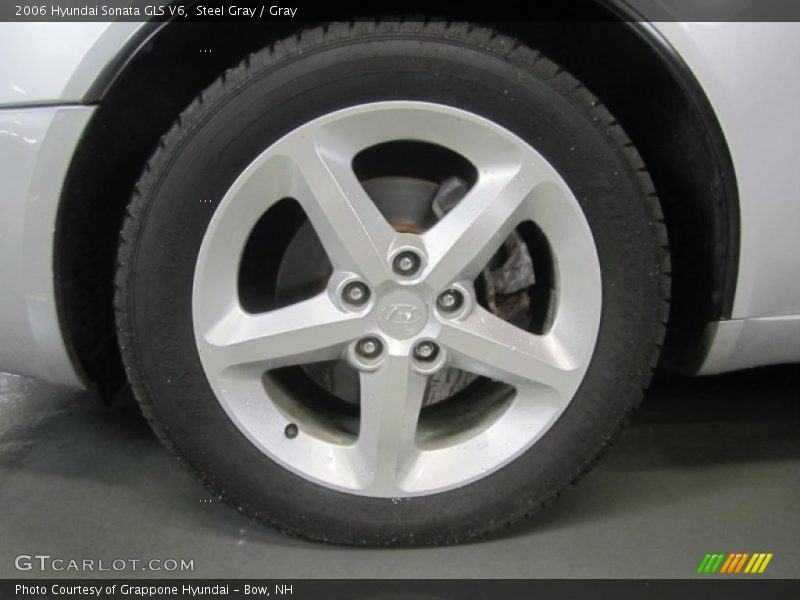 Steel Gray / Gray 2006 Hyundai Sonata GLS V6