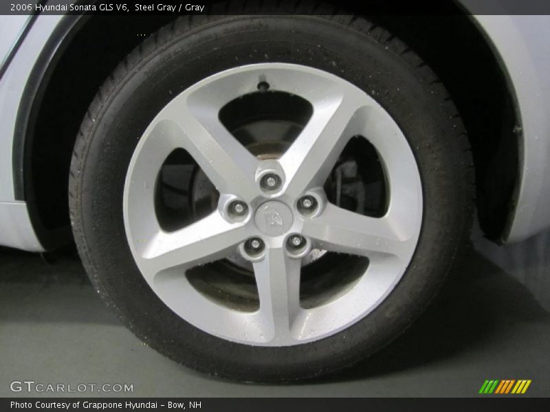Steel Gray / Gray 2006 Hyundai Sonata GLS V6