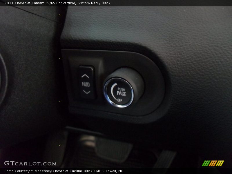 Victory Red / Black 2011 Chevrolet Camaro SS/RS Convertible