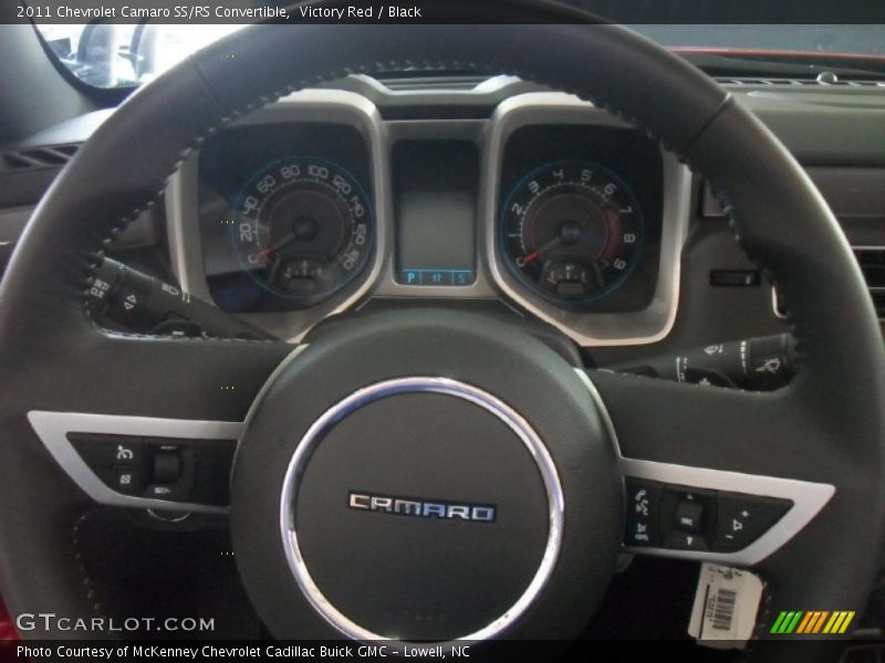 Victory Red / Black 2011 Chevrolet Camaro SS/RS Convertible
