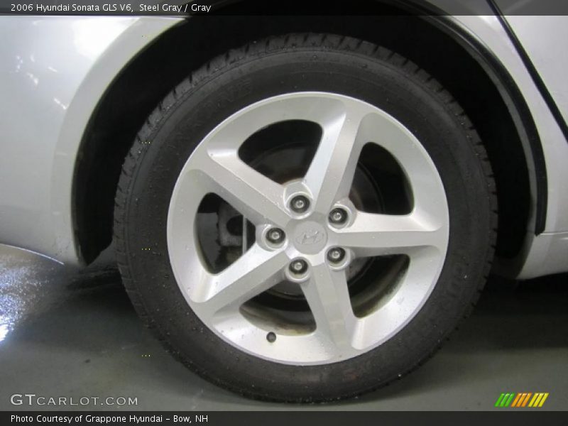 Steel Gray / Gray 2006 Hyundai Sonata GLS V6